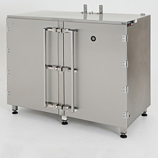 stainless steel desiccator cabinet with double doors for bulky materials