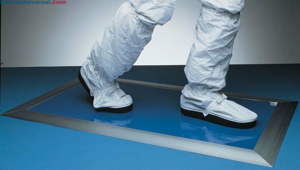 CTM Series - Cleanroom Sticky Mat Aluminum Frame - Anti-Static ESD