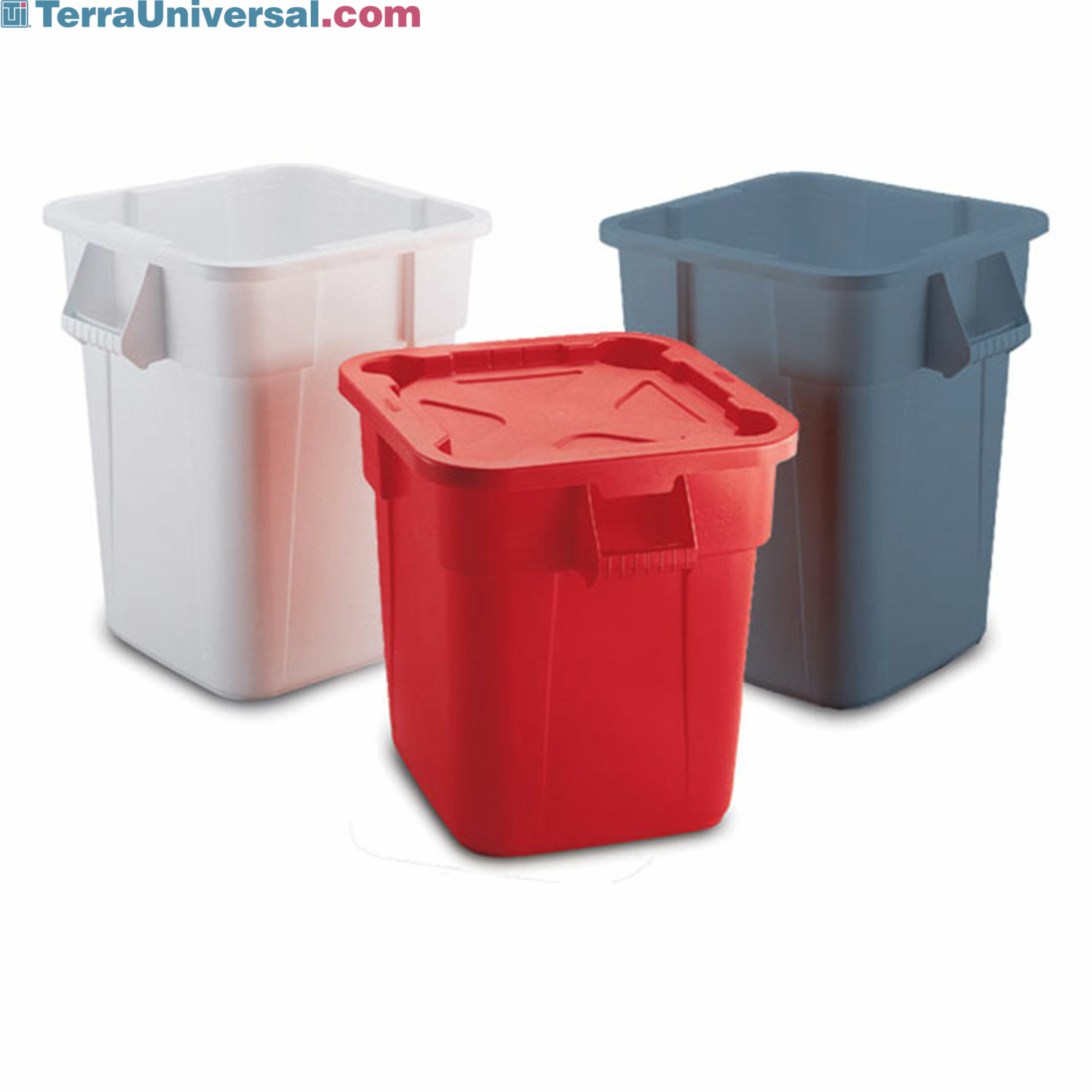 Stackable Storage Bins with Lids and Doors 10 Gallon 2 layer