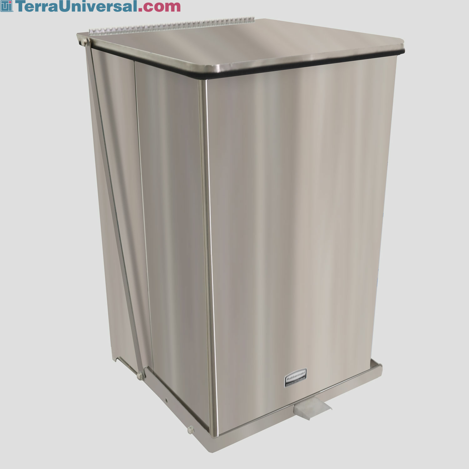 40-Gallon Receptacle with Raised Lid - Standard Color Series (Quick Ship)