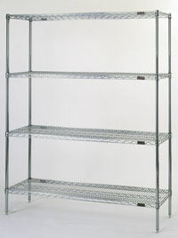 304 SS Wire Shelving Systems by Eagle Group