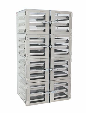 Real Organized 22.5-in x 12.5-in 48-Compartment Clear Plastic