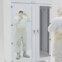 Plastic Cleanroom Storage Cabinets