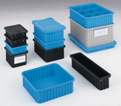 ESD Storage Container with lid - Antistat (US) ESD Protection