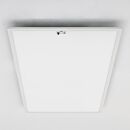LED Light Panel with Built-In Emergency Battery, 2' x 4', Cleanroom-Grade