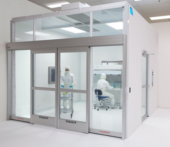 Custom BioSafe FRP/CPVC Modular Cleanrooms