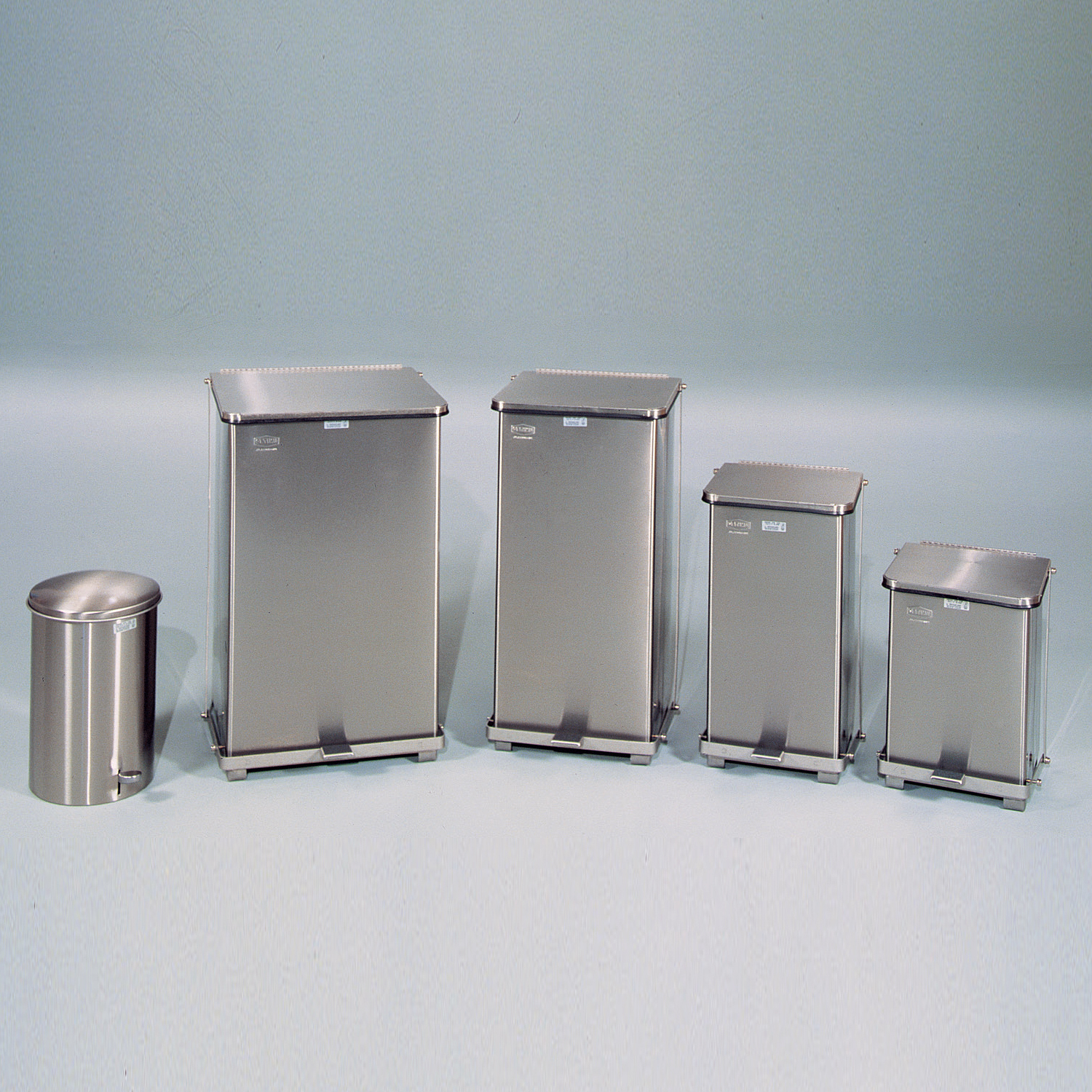 Stainless Steel Waste Receptacles